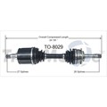 Surtrack Axle Cv Axle Shaft, To-8029 TO-8029